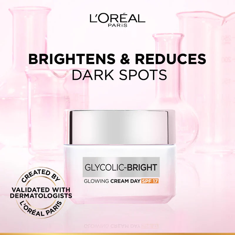 L’Oreal Glycolic Bright Day Cream 50Ml