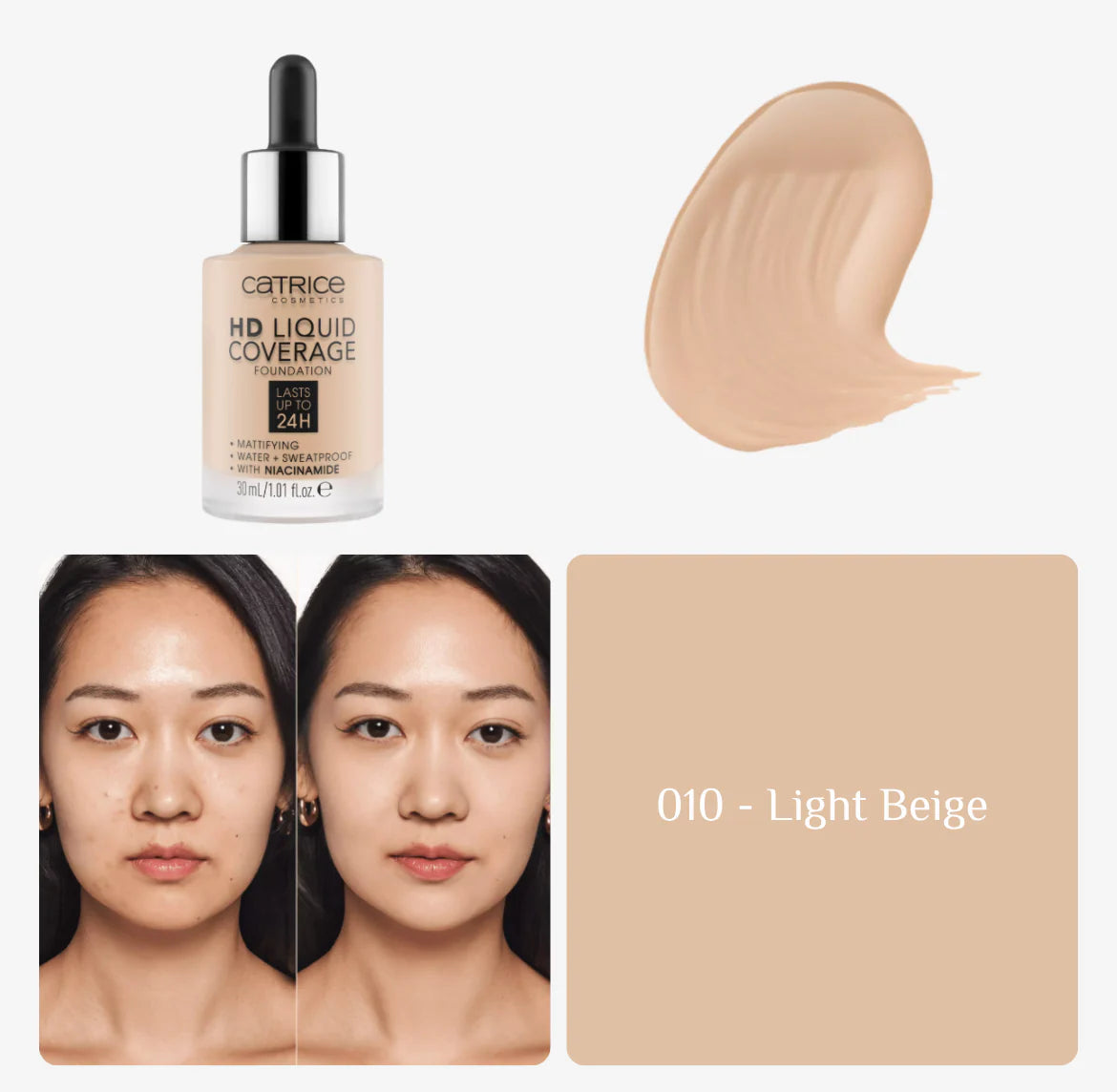 Catrice HD Liquid Coverage Foundation