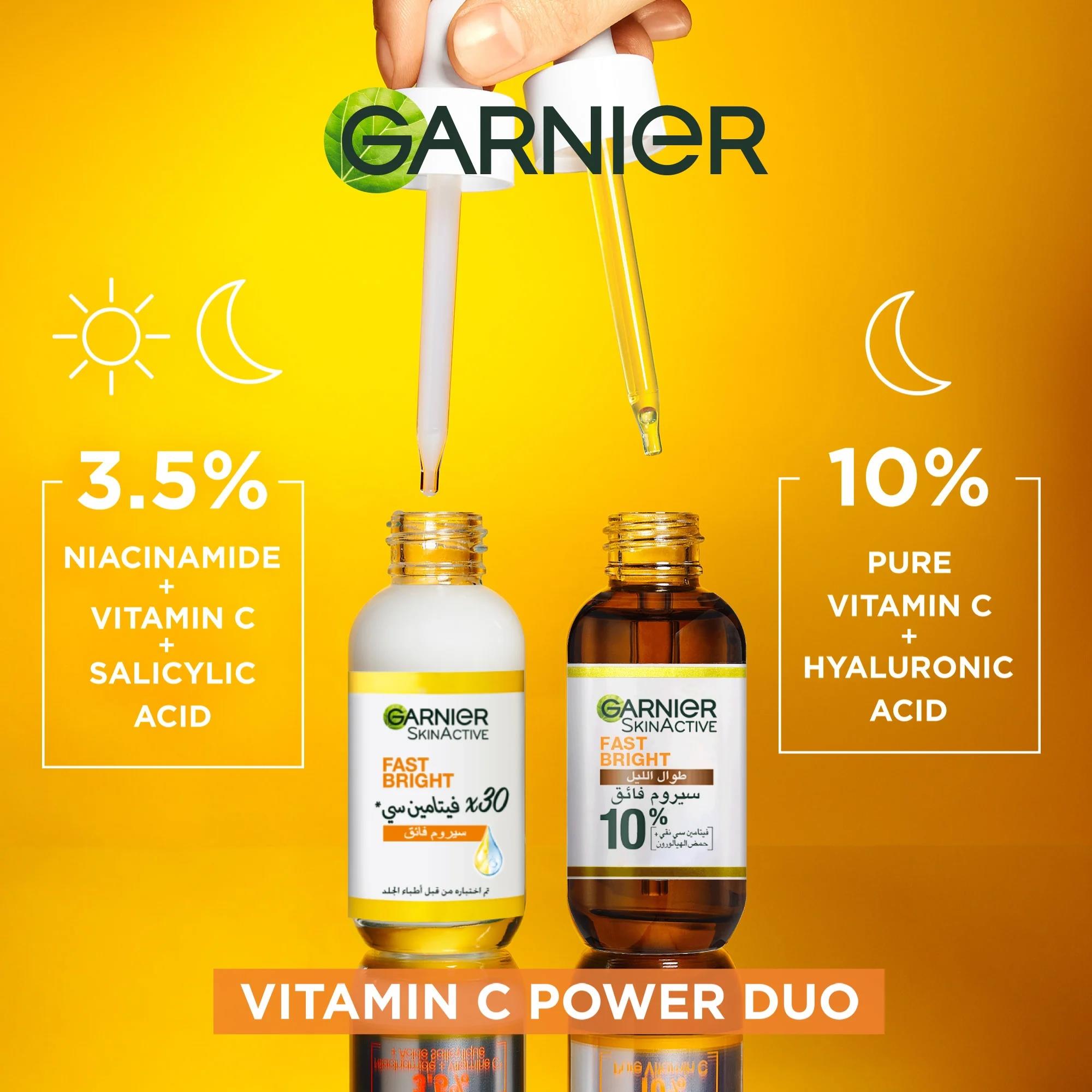 Garnier Brightening Routine – Fast Bright Vitamin C  Set