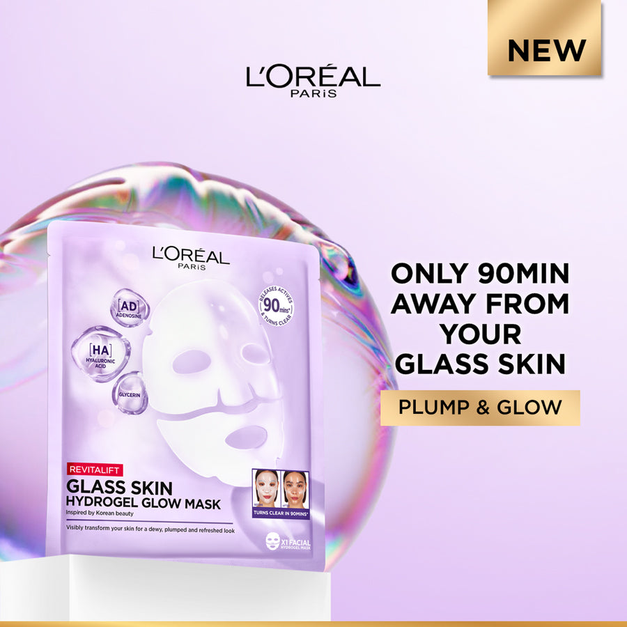L'Oréal Paris Revitalift Filler Hydrogel Glow Mask Single Pack