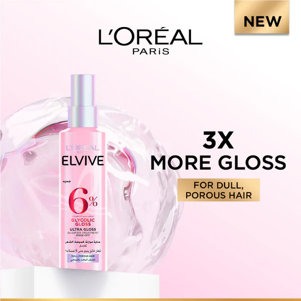 L'OREAL PARIS Elvive Glycolic Gloss Ultra Gloss Acidifier Spray 150 mL