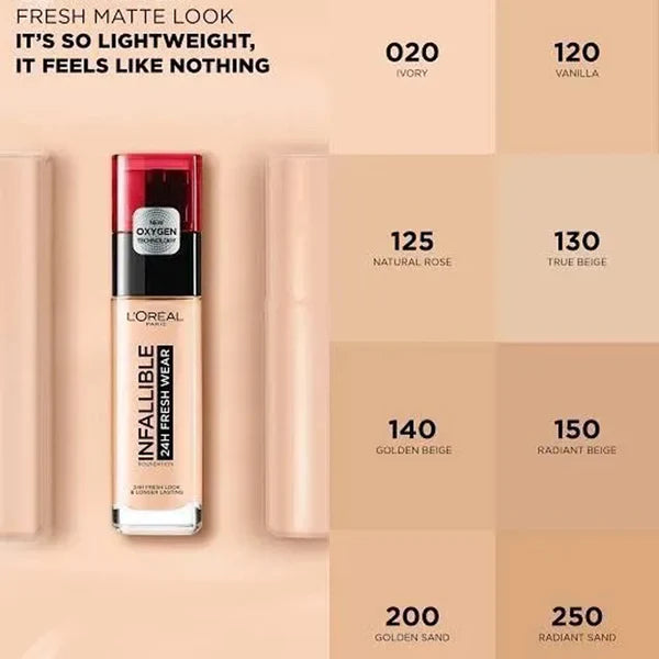 L’Oreal Paris Infaillible 24H Fresh Wear Foundation