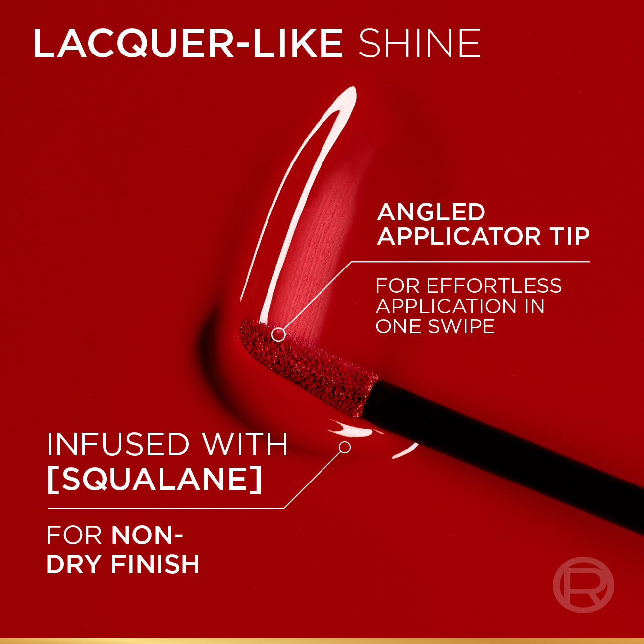 L'oreal Lacquer-like shine  liquid lipstick