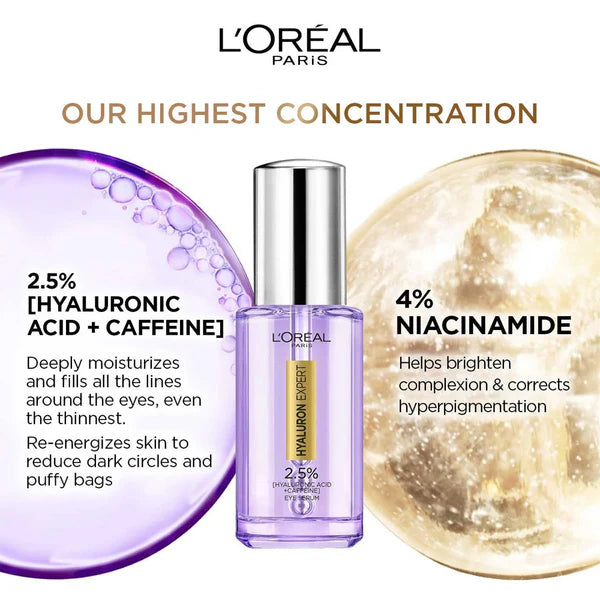 L'Oreal Paris Hyaluron Eye serum 20 ML