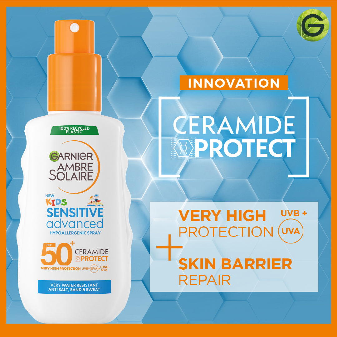 Garnier Ambre Solaire Sensitive Advanced Spray Kids SPF 50+ 150 mL