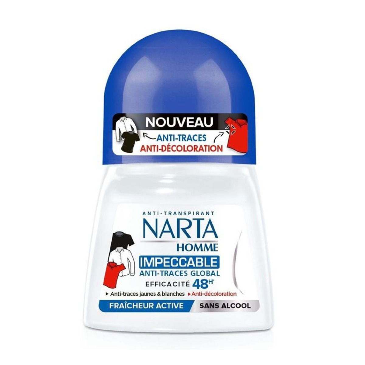 Narta Homme / Men Impeccable Anti Traces Global Roll 50 ML