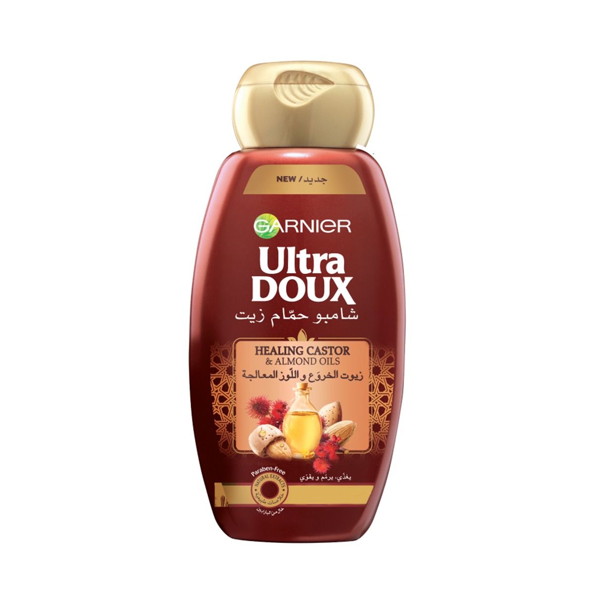 Ultra Doux Castor and Almond Oil Hammam Zeit infused Shampoo