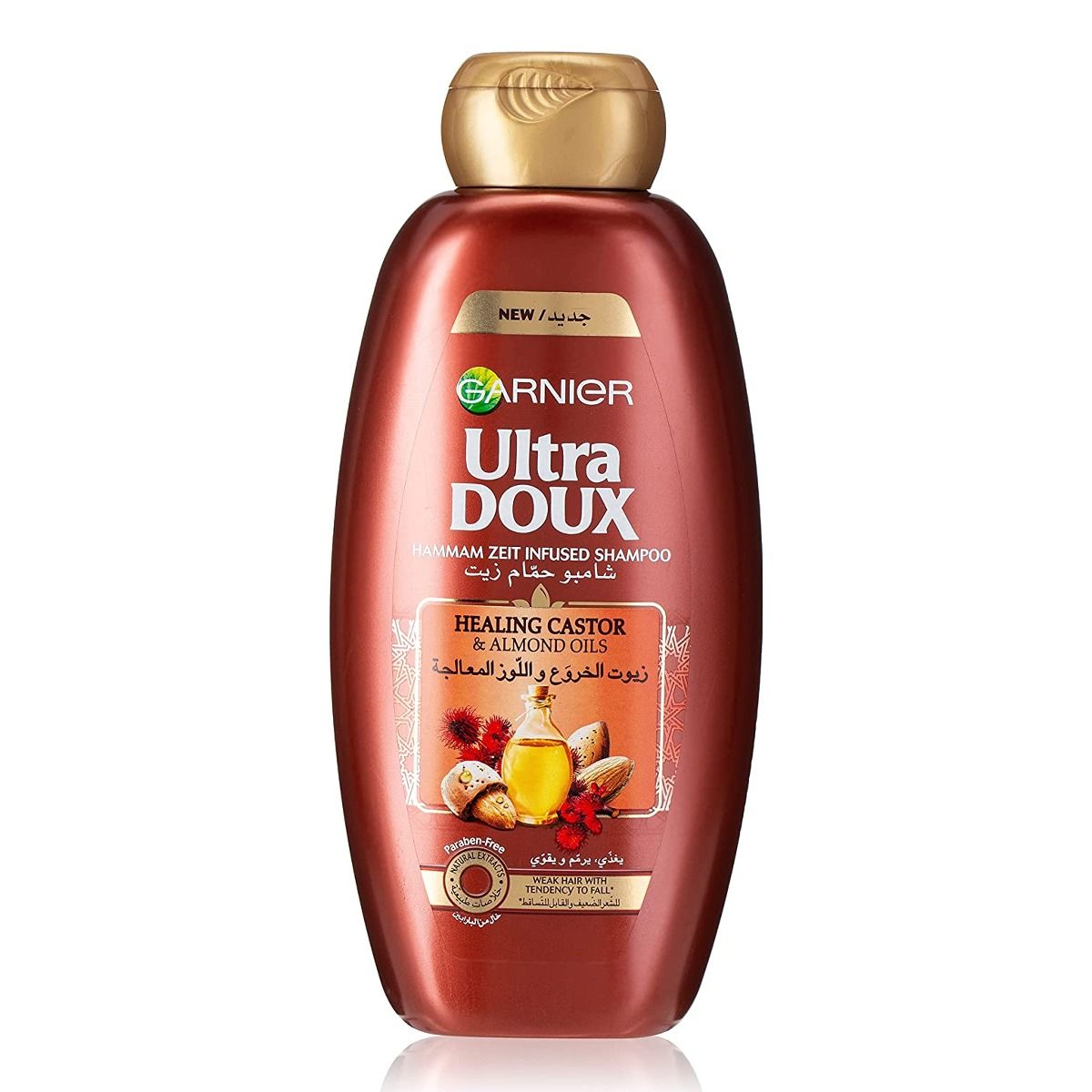 Ultra Doux Castor and Almond Oil Hammam Zeit infused Shampoo