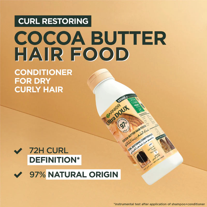 Ultra Doux Hair Food Conditioner Cocoa Butter 350ML