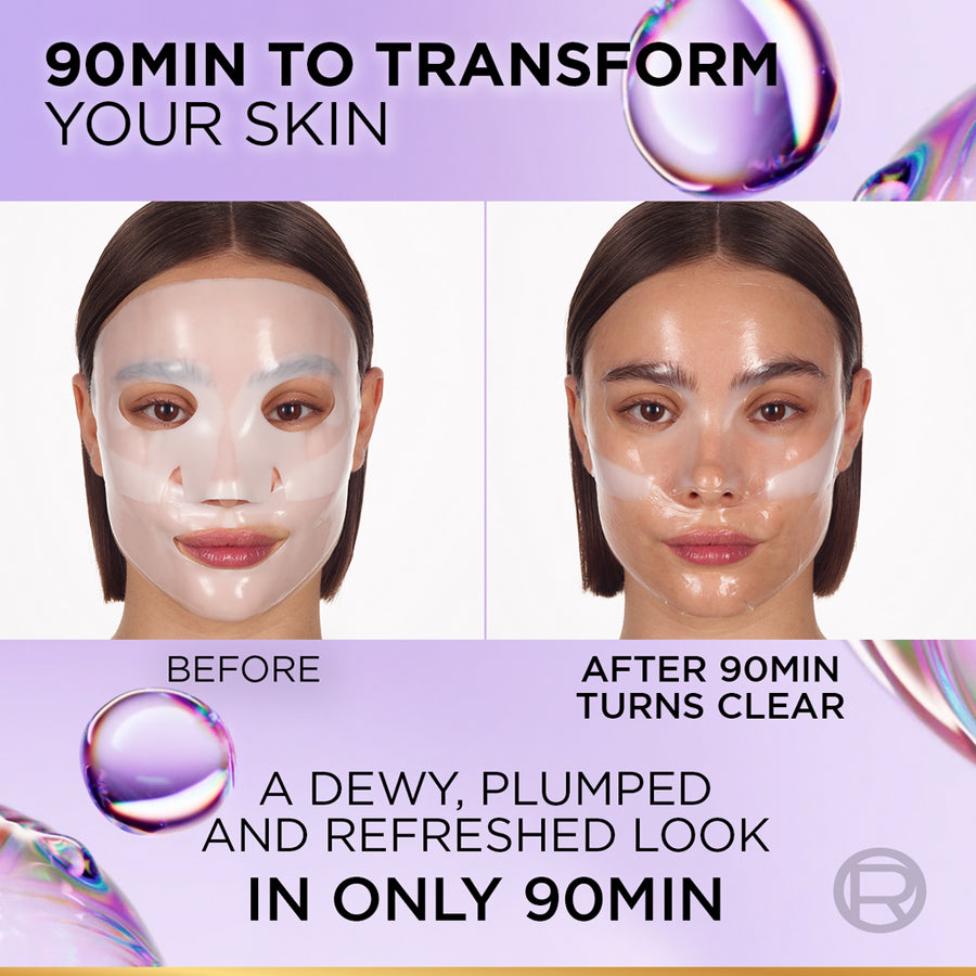 L'Oréal Paris Revitalift Filler Hydrogel Glow Mask Single Pack