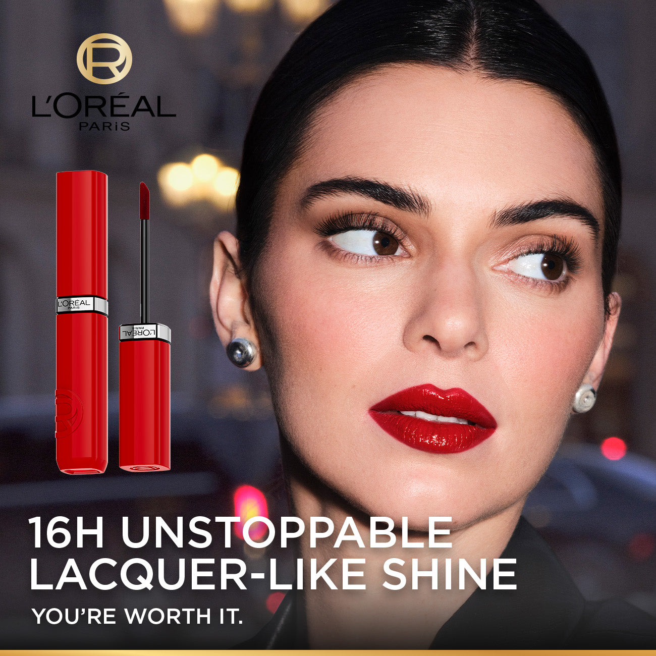 L'oreal Lacquer-like shine  liquid lipstick
