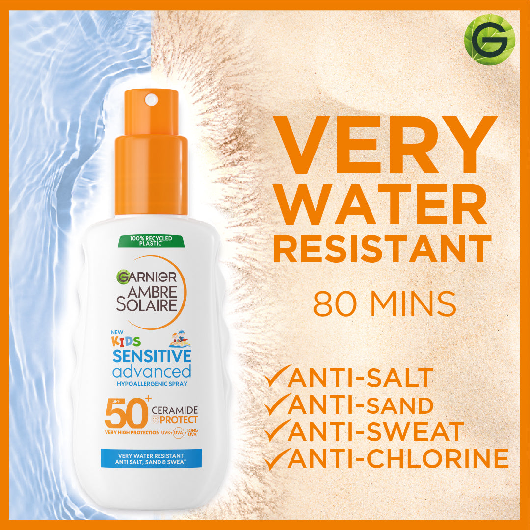 Garnier Ambre Solaire Sensitive Advanced Spray Kids SPF 50+ 150 mL