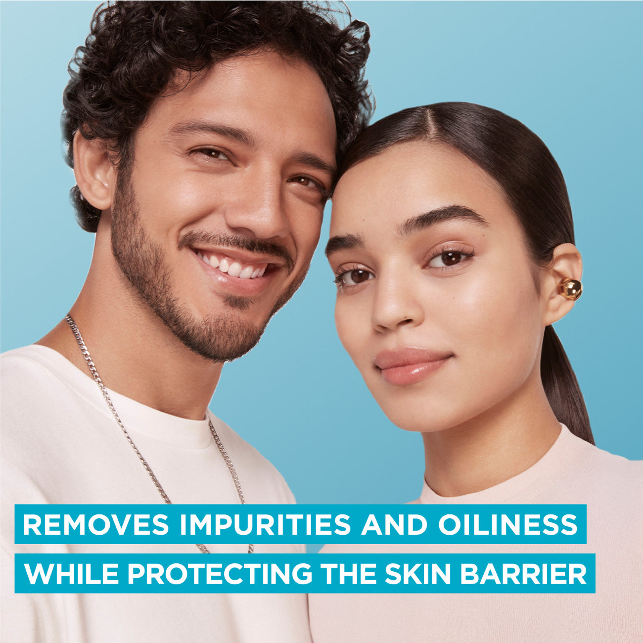 Garnier Fast Clear Gentle Cleanser Hydrating Face Wash for Acne Prone Skin 250 ml