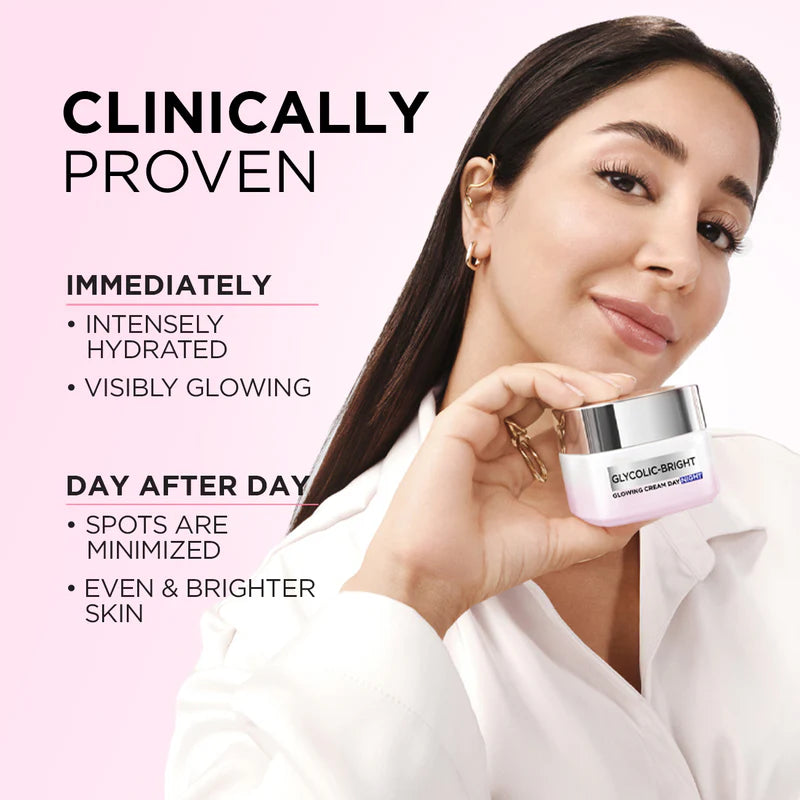 L’Oreal Glycolic Bright Night Cream 50Ml