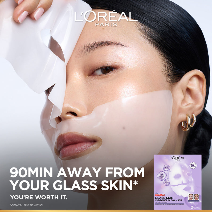 L'Oréal Paris Revitalift Filler Hydrogel Glow Mask Single Pack