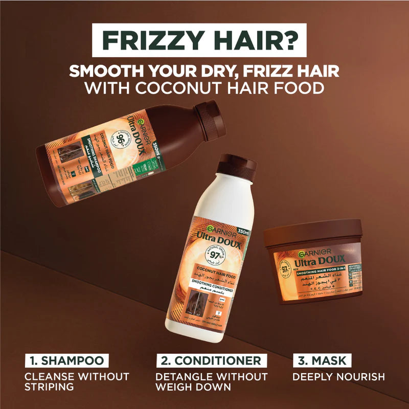Garnier Ultra Doux Vegan Hair Food Coconut & Macadamia Conditioner