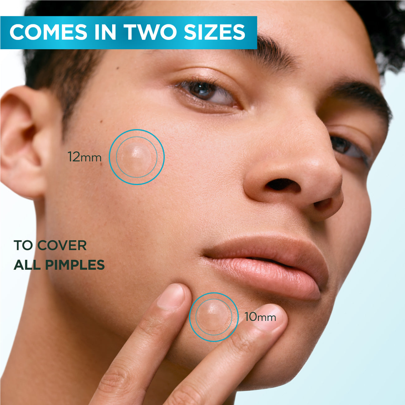 Garnier Skin Active  Fast Clear Invisible Pimple Patch 8 Hours Hydrocolloid 22patches