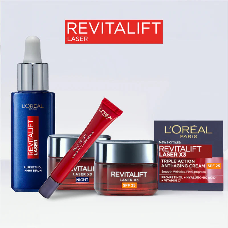 L’Oréal Paris Revitalift Laser X3 Day- Renewing AntiAging Care SPF 20 50 ML