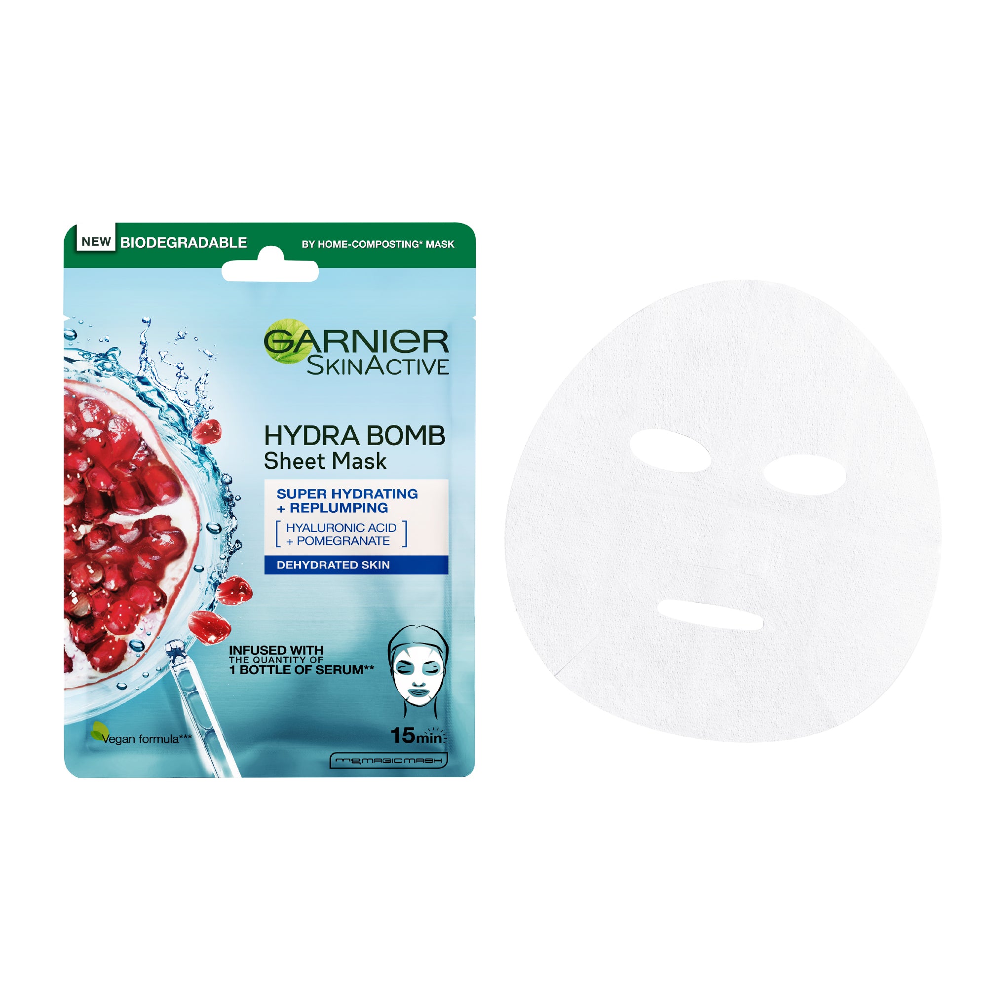 Garnier Tissue Mask Hydra Bomb Super Hydrating Rebalancing Mask