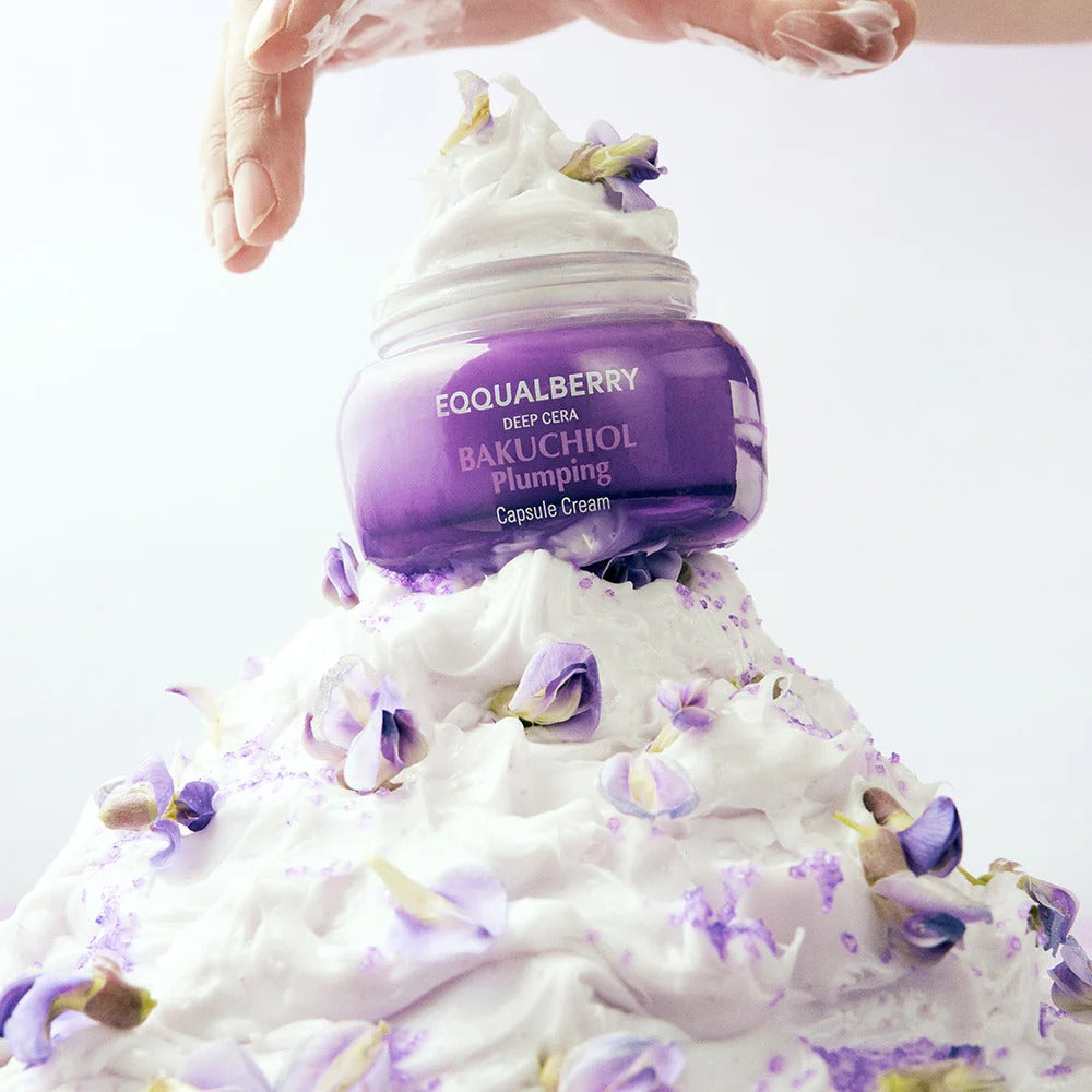 Eqqualberry Deep Cera Bakuchiol Plumping Capsule Cream
