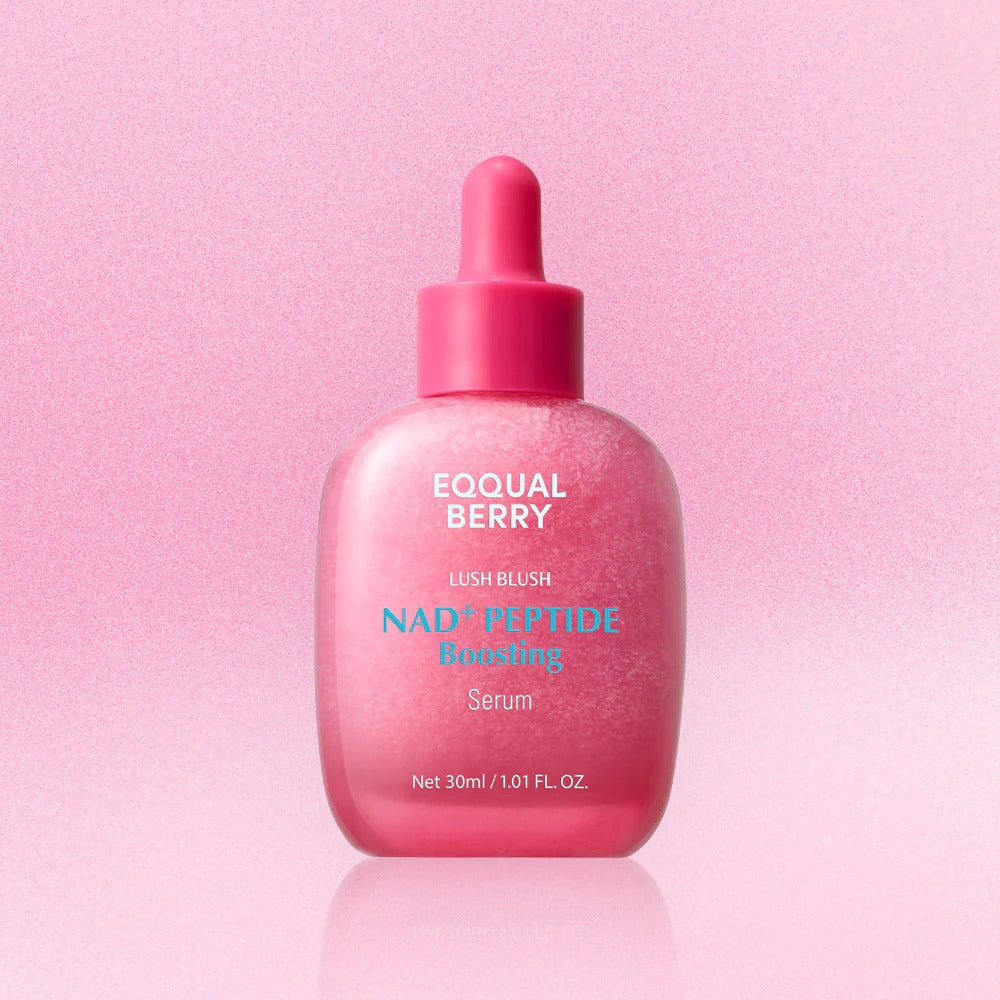 Eqqualberry Lush Blush NAD+ Peptide Boosting Serum