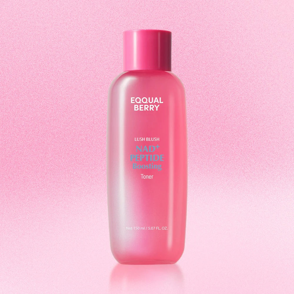 Eqqualberry Lush Blush NAD+ Peptide Boosting Toner