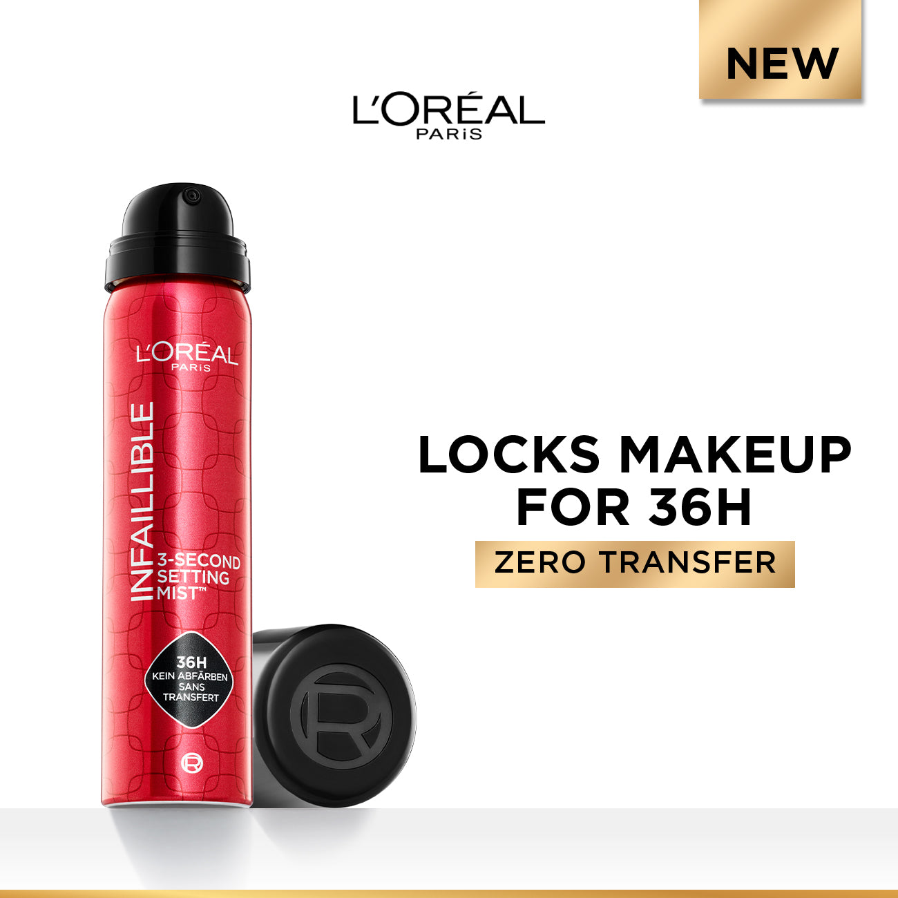 L'Oréal Paris Infallible Setting Fixing Spray Mist for Face 75 mL