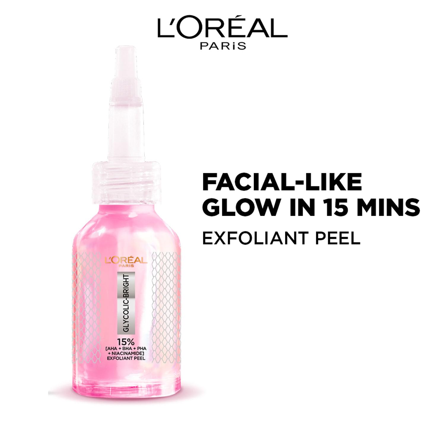 L'Oréal Paris Glycolic Bright Anti-Dark Spot Exfoliant Peel 25 ml — Lebanon | Rouge à Moi