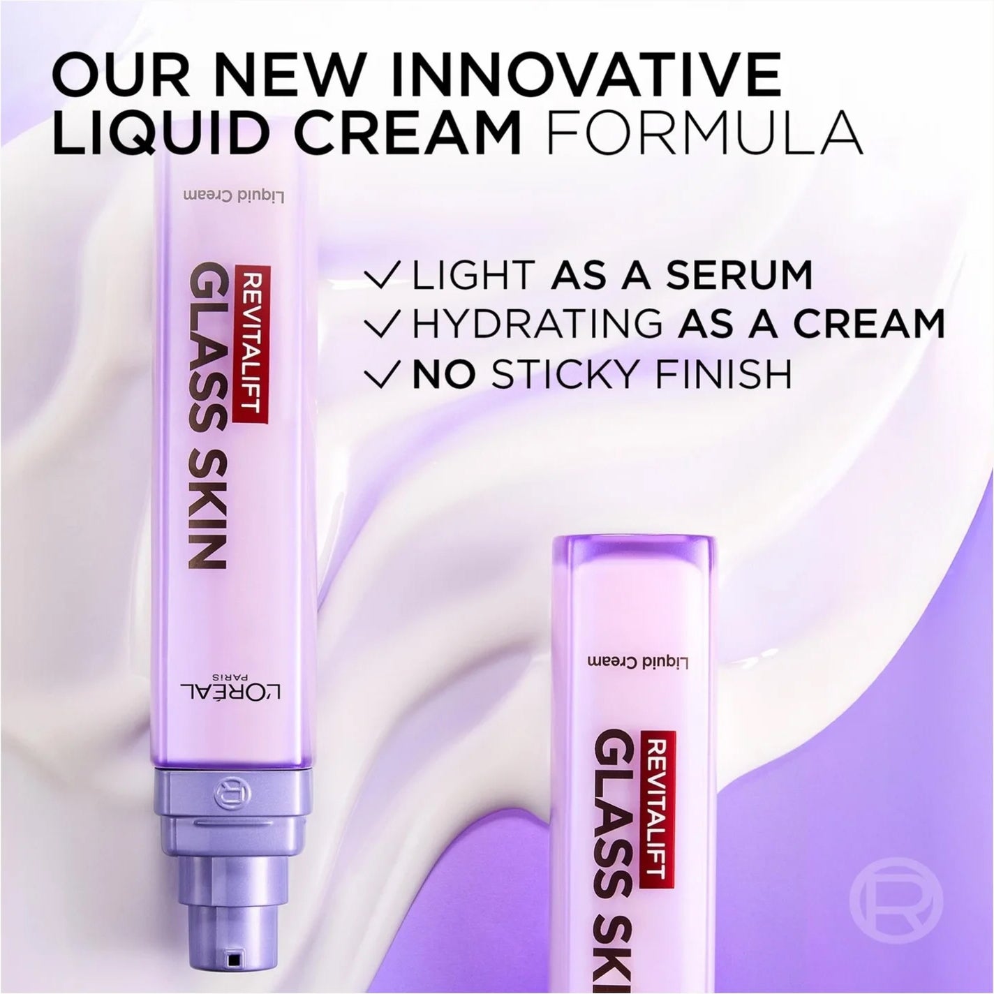 L'Oréal Paris Revitalift Filler Glass Skin liquid Cream 50 mL