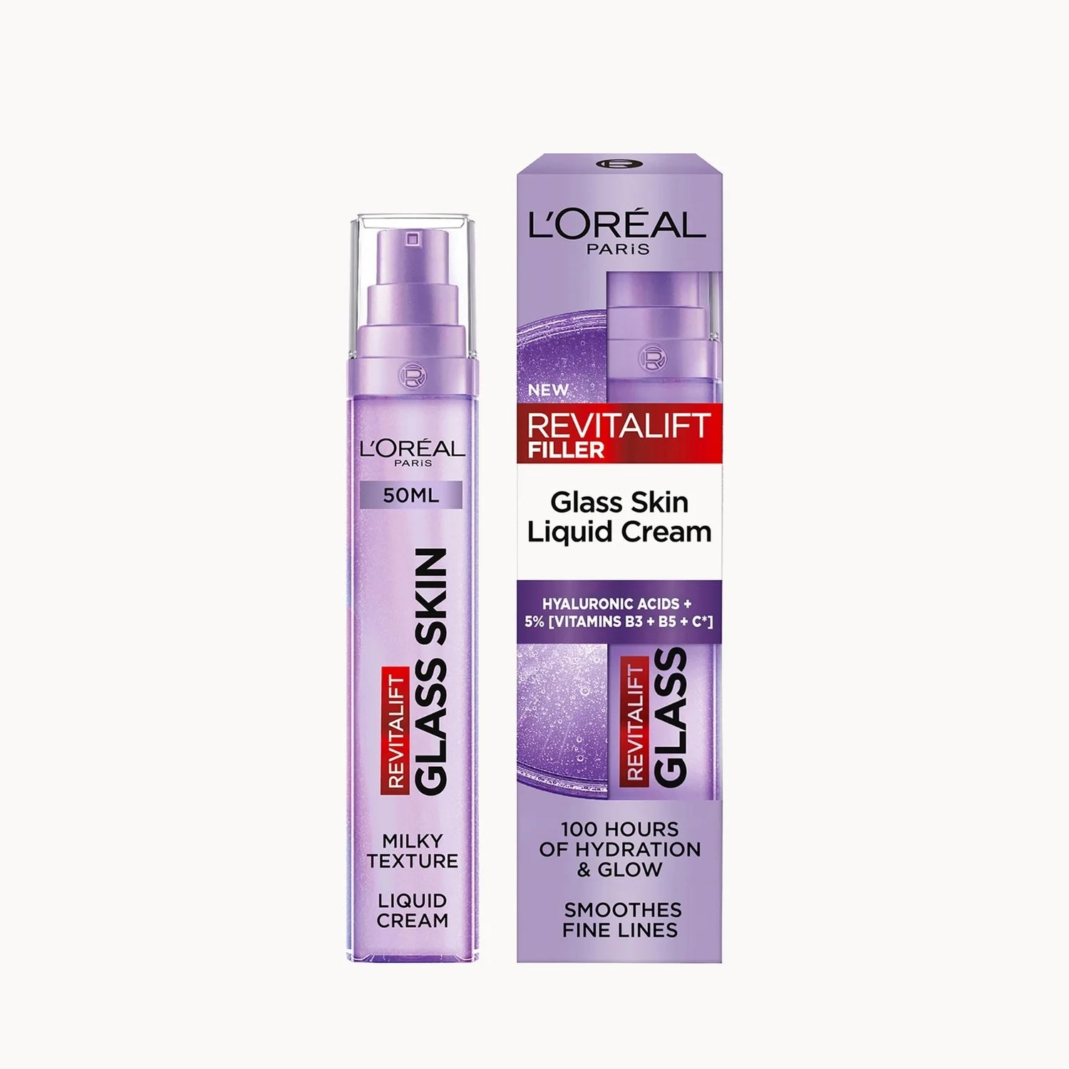 L'Oréal Paris Revitalift Filler Glass Skin Liquid Cream 50 ml — Lebanon | Rouge à Moi