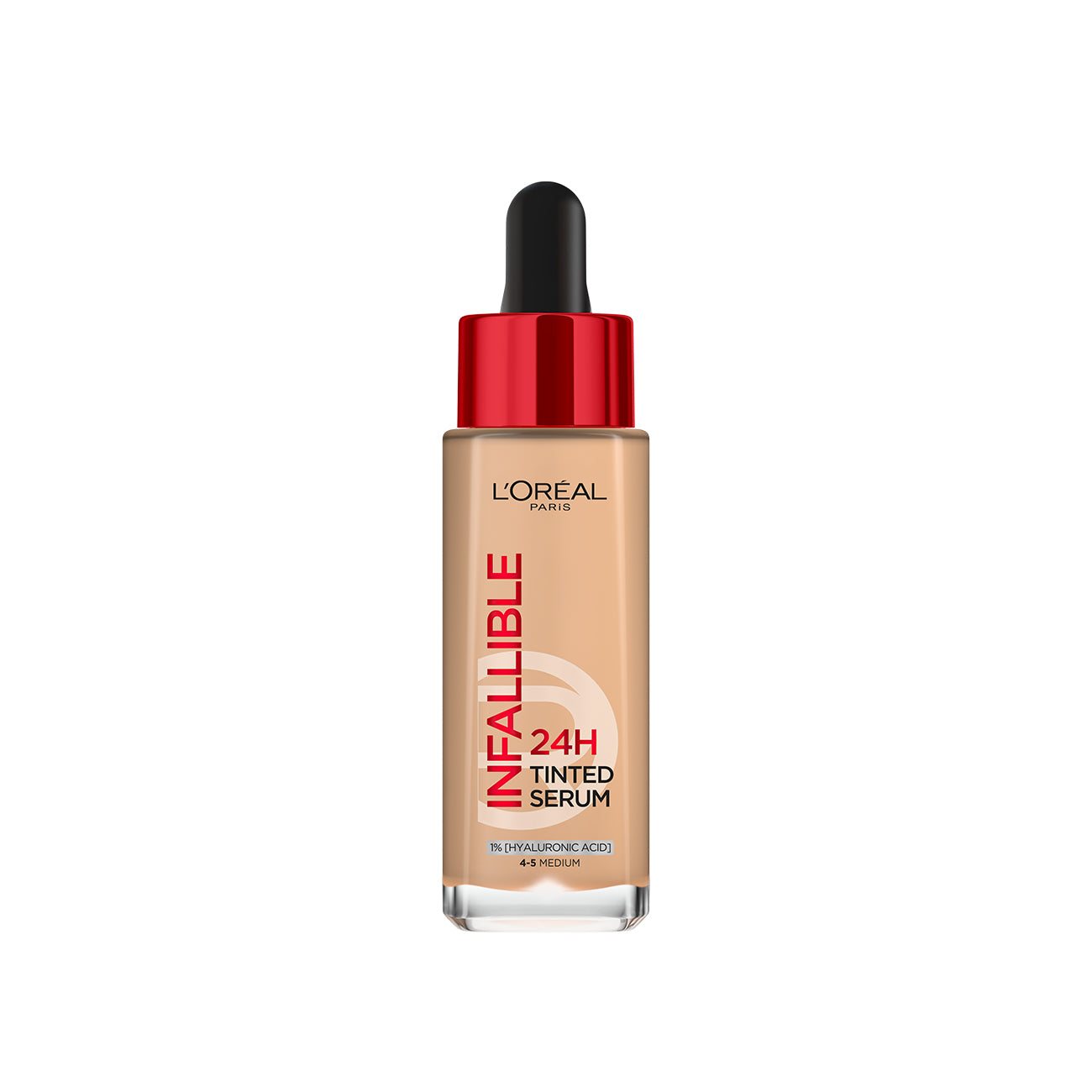 L’Oréal Paris Infallible 24H Tinted Serum with 1% Hyaluronic Acid for Radiant Hydrated Skin