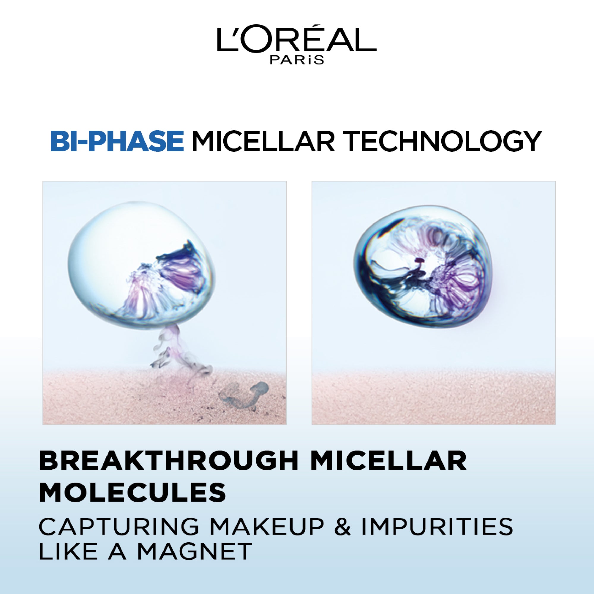 L’Oréal Paris 3-in-1 Deep Cleansing Micellar Water- In oil for long wear makeup remover