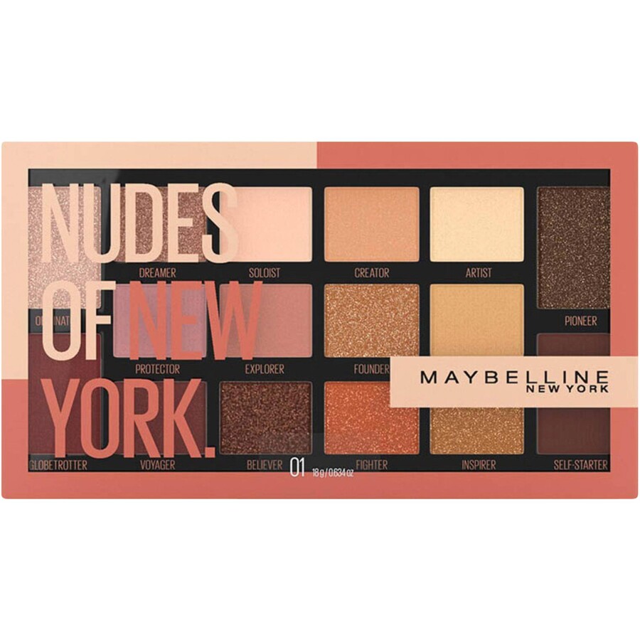 Maybelline New York Nudes Of New York Eyeshadow Palette