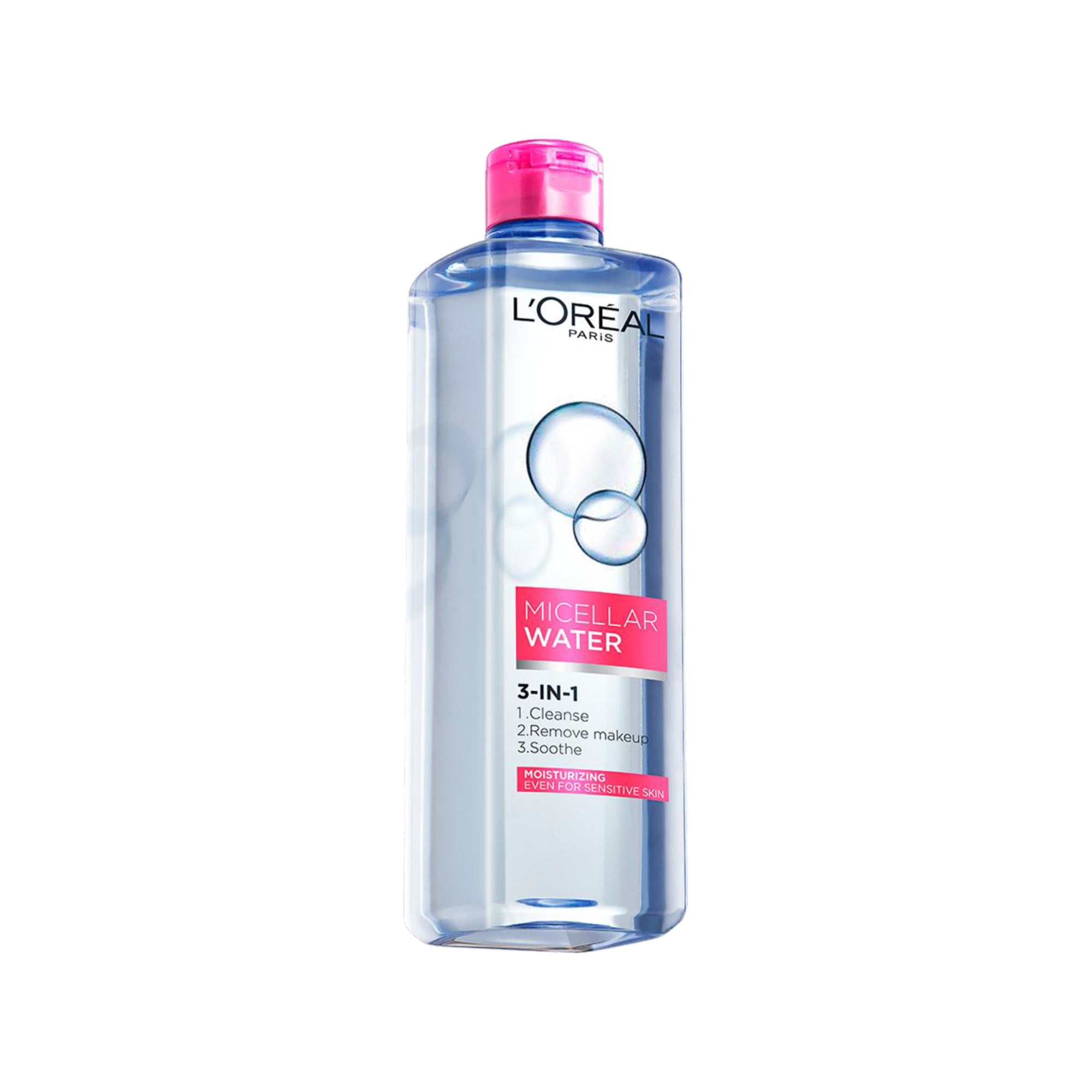 L’Oréal Paris 3-in-1 Refreshing Micellar Water, deep cleansing moisturize micellar for dry to normal skin