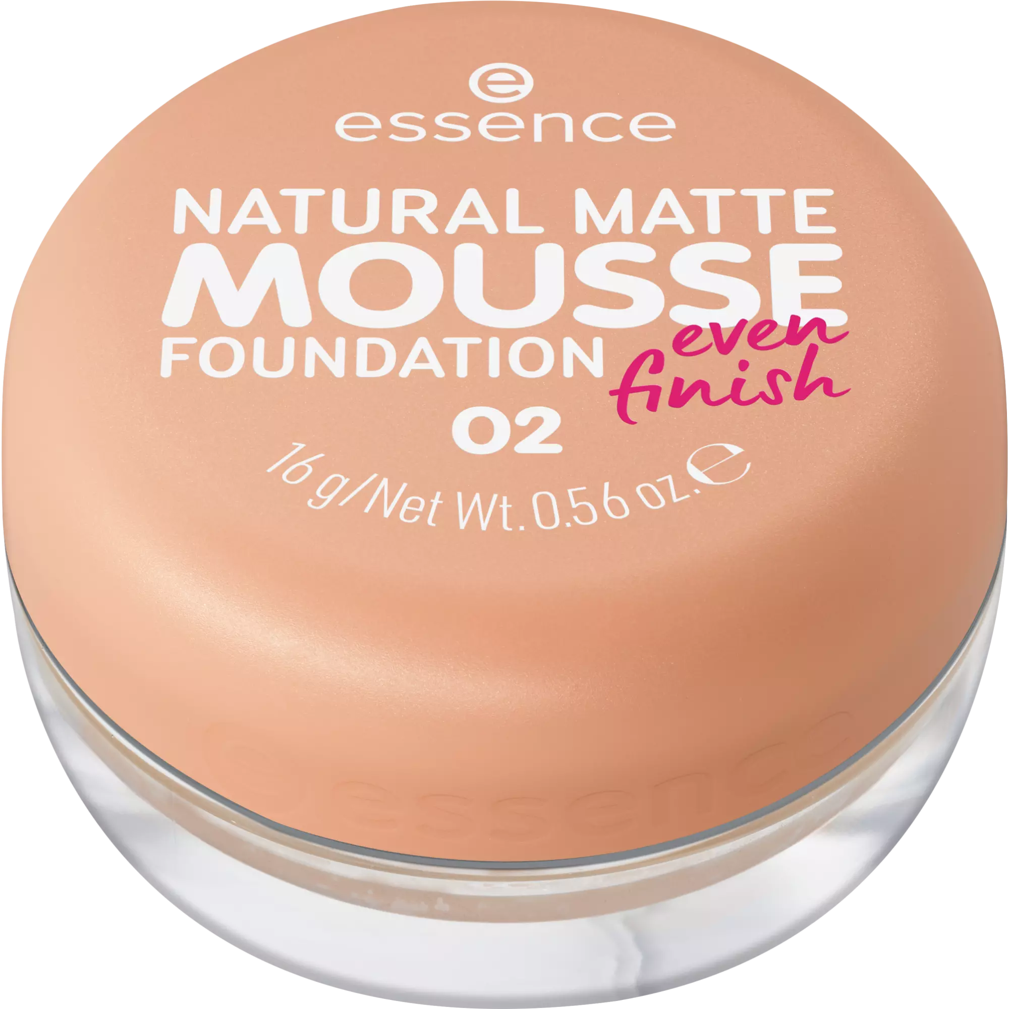 Essence NATURAL MATTE MOUSSE FOUNDATION