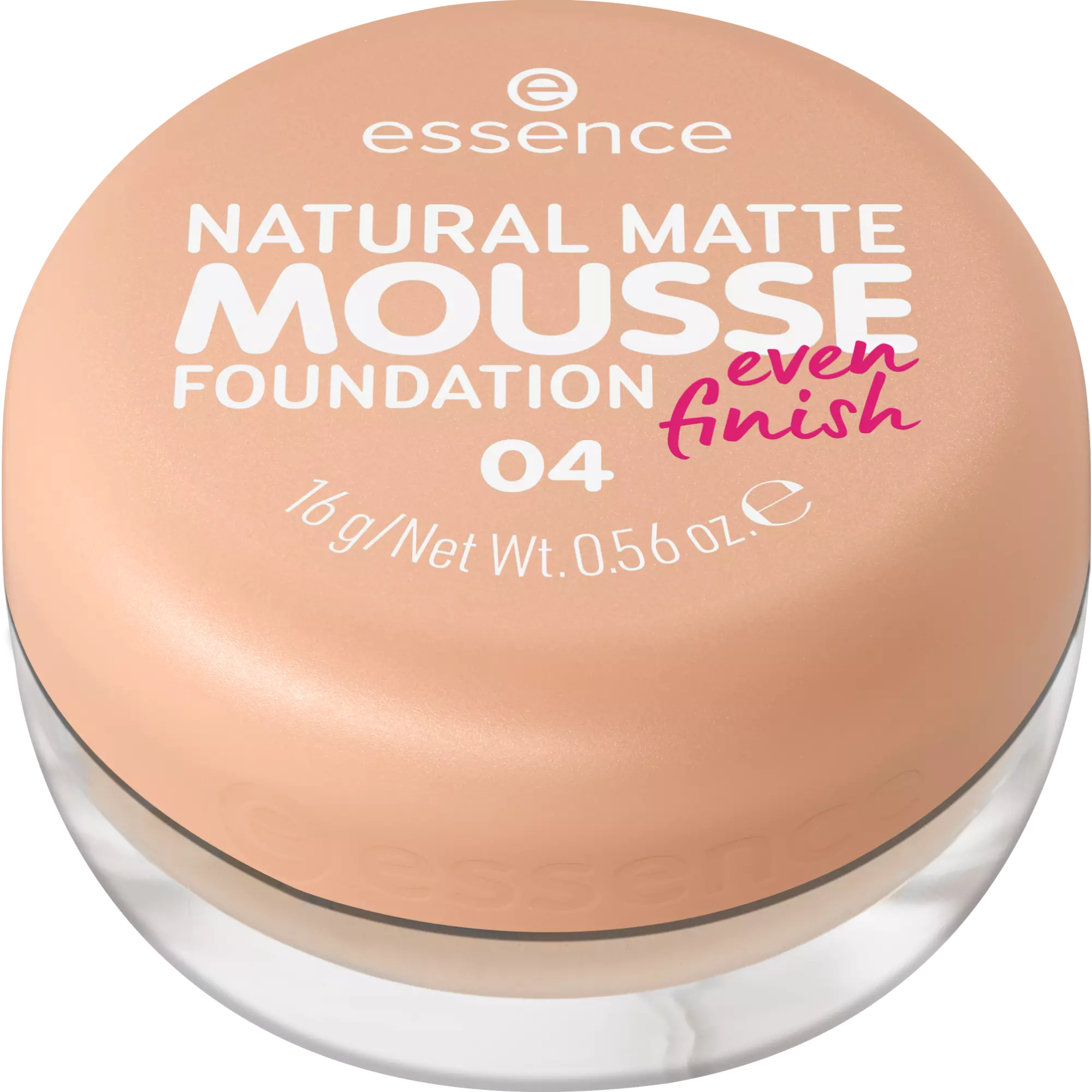 Essence NATURAL MATTE MOUSSE FOUNDATION
