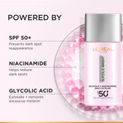 L'OREAL PARIS Glycolic bright Anti Dark Spot spf50+