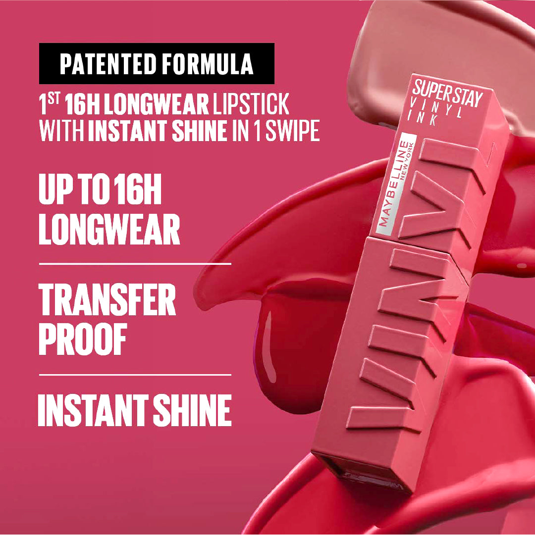 Maybelline New York SuperStay Vinyl Ink Long Lasting Liquid Lipcolor - Lipstick