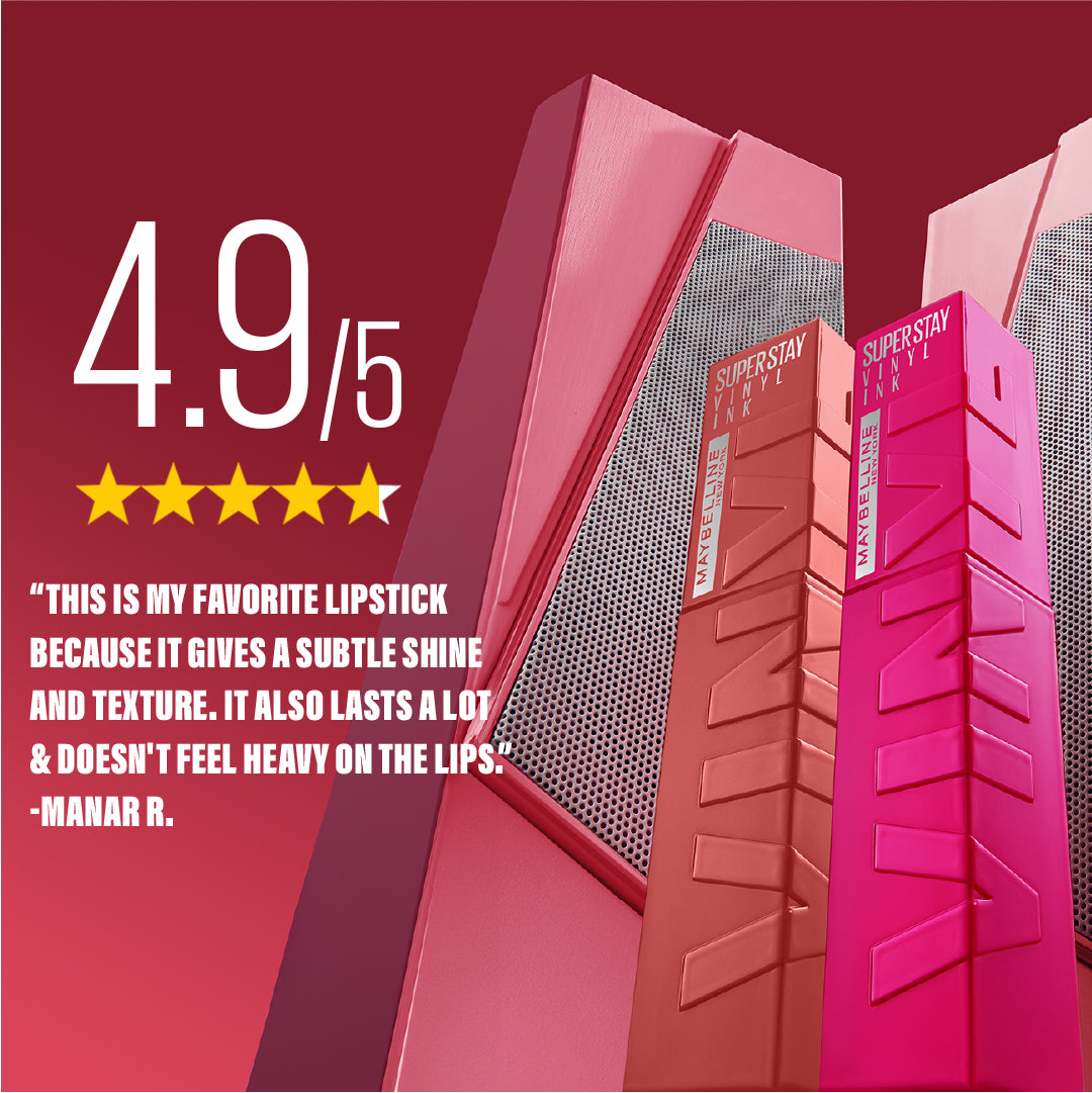Maybelline New York SuperStay Vinyl Ink Long Lasting Liquid Lipcolor - Lipstick