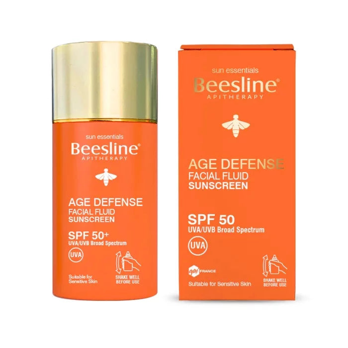 Beesline Age Defense Facial Fluid Sunscreen SPF 50