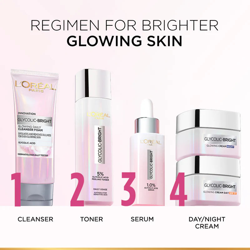 L’Oreal Paris Glycolic Bright Instant Glowing Face Wash 100 ML