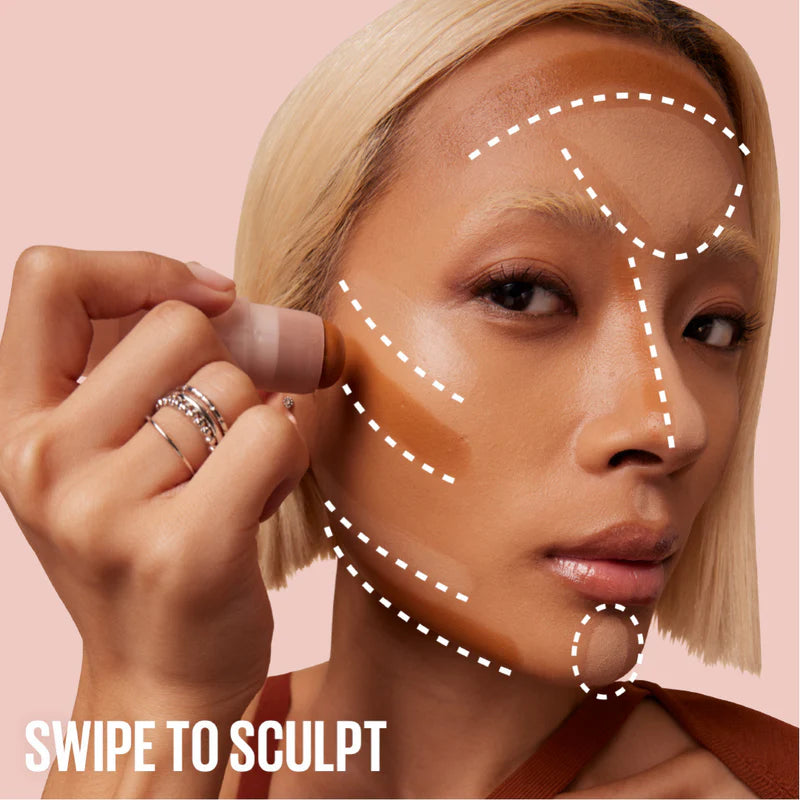 MAYBELLINE New York Lifter Stix Multi-Use Face Stick. Contour, Bronzer, Concealer and Foundation Stick, All-In-One Creamy Face Makeup