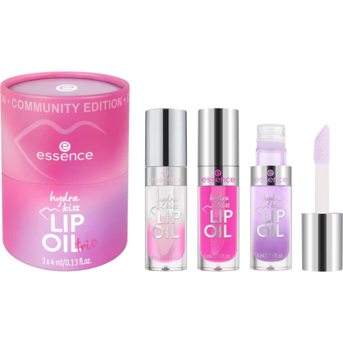 Essence Hydra kiss LIP OIL trio -Exclusive Shades