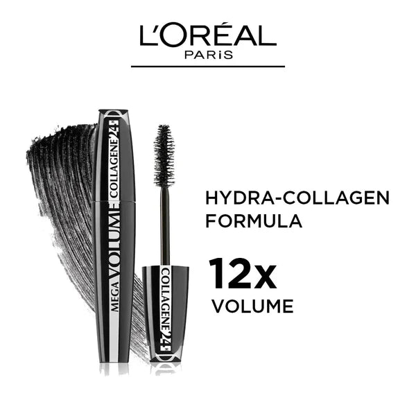 L’Oreal Paris Mascara Mega Volume Collagen 24h Extra black