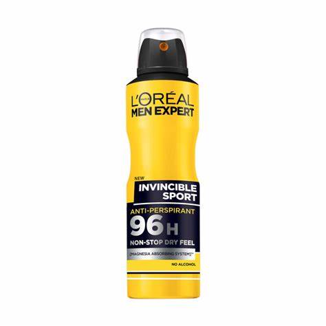 L’Oréal Paris Men Expert Invincible Sport 96HR Deodorant Spray 150 ML