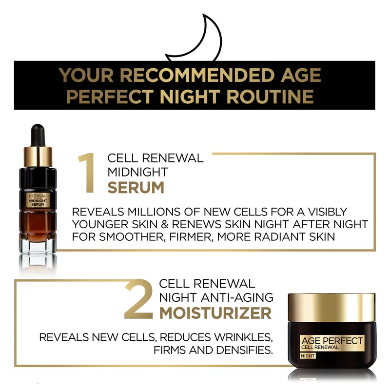 L'Oreal Paris Age Perfect Midnight Cell Renew Serum 30ml