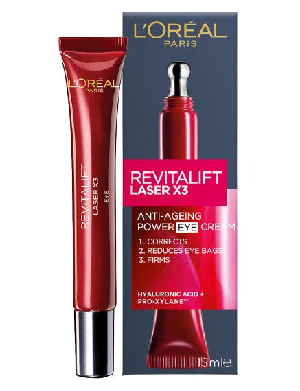 L’Oréal Paris Revitalift Laser X3 Anti Aging Transforming Eye Cream 15 ML