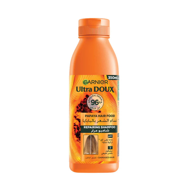 Ultra Doux Hair Food Papaya & Amla Shampoo DAMAGED HAIR 350ML