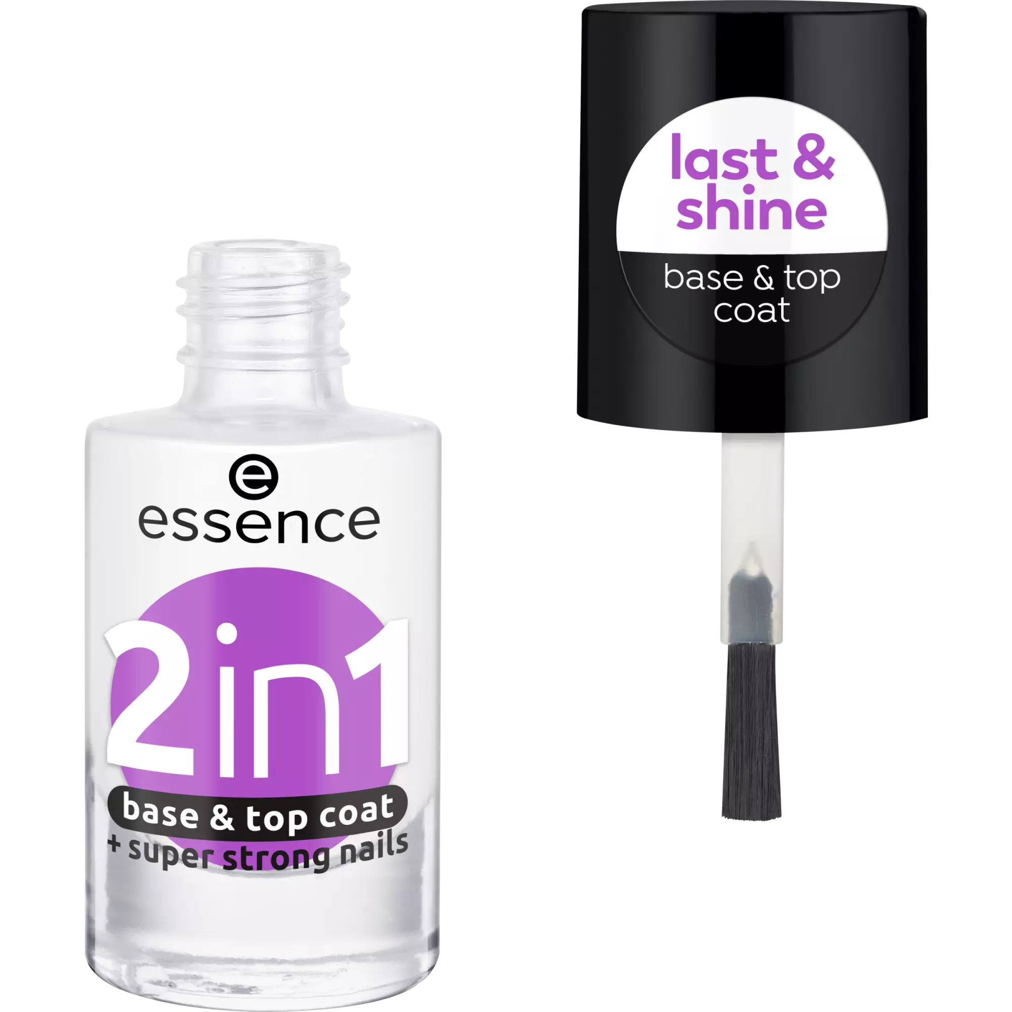 Ess. 2 In 1 Base & Top Coat