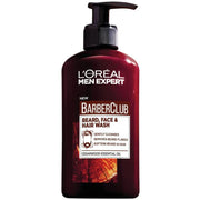 L'Oréal Men Expert Barber Club: Beard, Face & Hair 3-in-1 Wash -200 ml